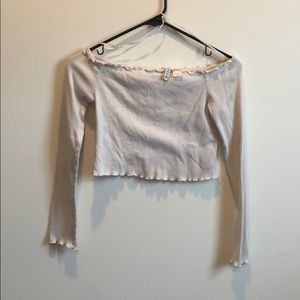 Off the shoulder top